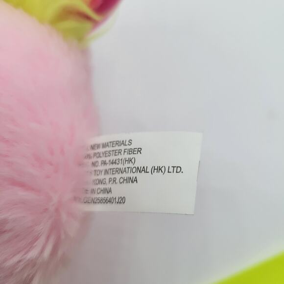 NEW Rainbow Heart Pink Unicorn Stuffed Animal - 12" Plush - Picture 6 of 6
